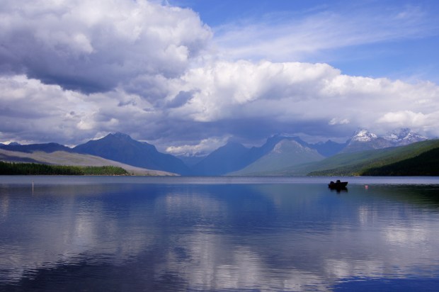 Lake McDonald near the Apgar Campground