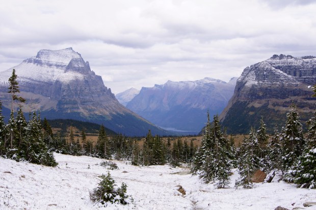 Near the Hidden Lake Overlook